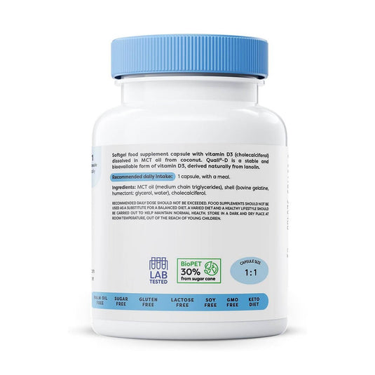 Vitamina D3, 2000 IU, Osavi, 60 softgels