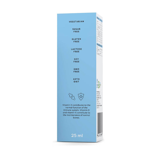 Vitamin D3 + K2 Oral Spray, Osavi, 25 ml