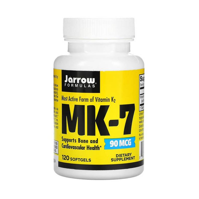 Încărcați imaginea în vizualizatorul Galerie, Vitamin K2, MK-7, 180 mcg, Jarrow Formulas, 30 softgels
