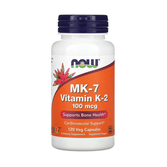 Vitamina K-2 MK-7, 100 mcg, Now Foods, 60 capsule