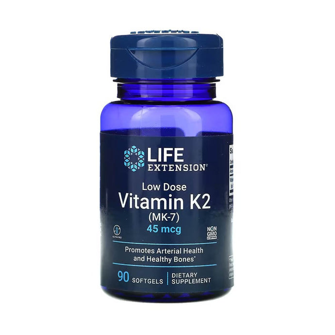 Vitamina K2 (MK-7), 45 mcg, Life Extension, 90 softgels