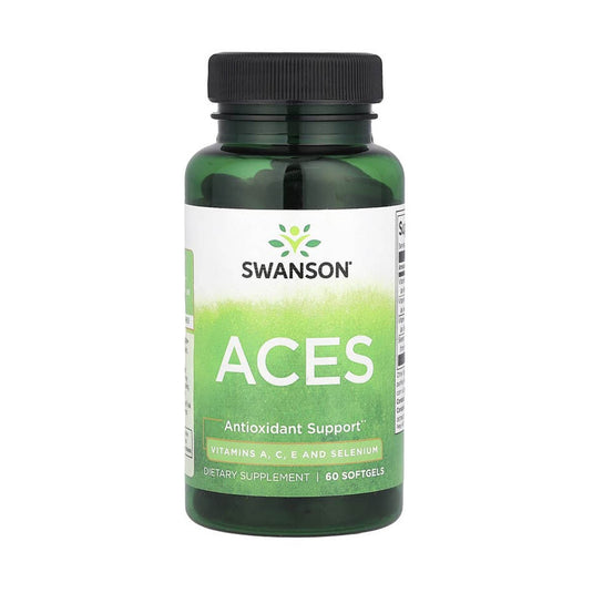 Vitamins A, C, E and Selenium, Swanson, 60 softgels SWU132