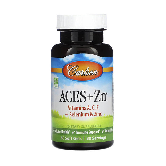 Vitaminele A, C, E + Selenium & Zinc, Carlson, 60 Softgels