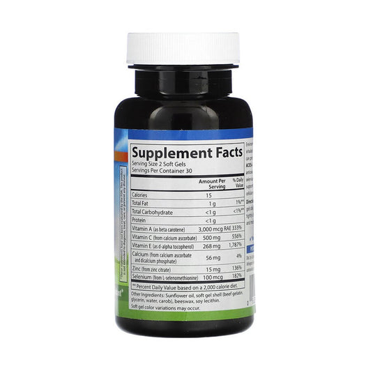 Vitaminele A, C, E + Selenium & Zinc, Carlson, 60 Softgels