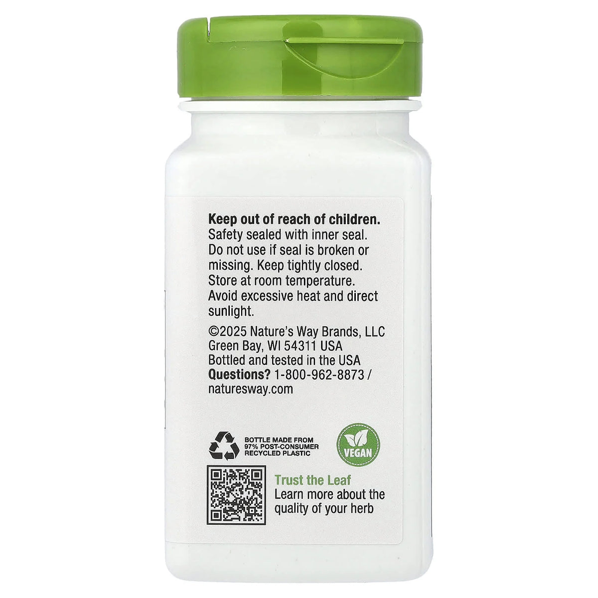 Wild Yam Root (Ignama Sălbatică), 350 mg, Nature's Way, 100 Capsule