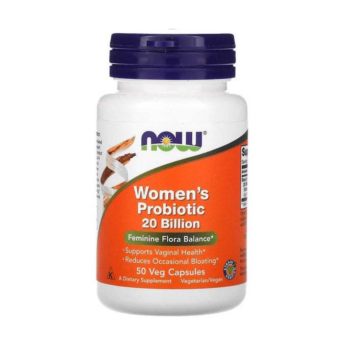 Women's Probiotic (Sanatatea Vaginala), 20 Billion, Now Foods, 50 capsule