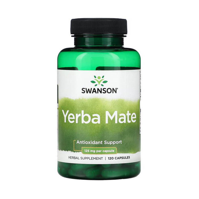 Yerba Mate, 125 mg, Swanson, 120 capsule SW1103