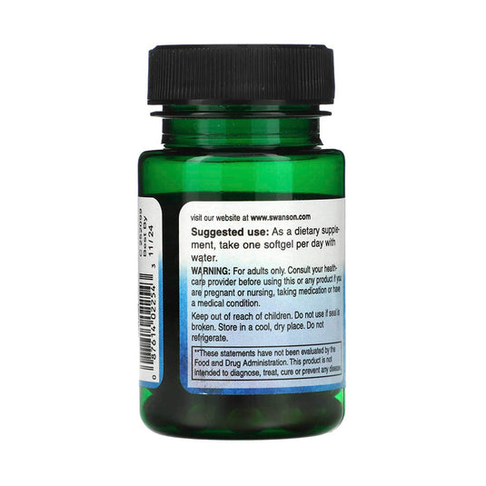 Zeaxanthin (Eye and Vision Health), 4 mg, Swanson, 60 softgels SWU254