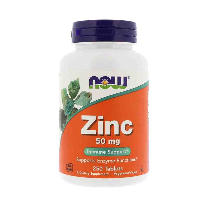 Zinc (Mineral), 50mg, Now Foods, 100 tablete