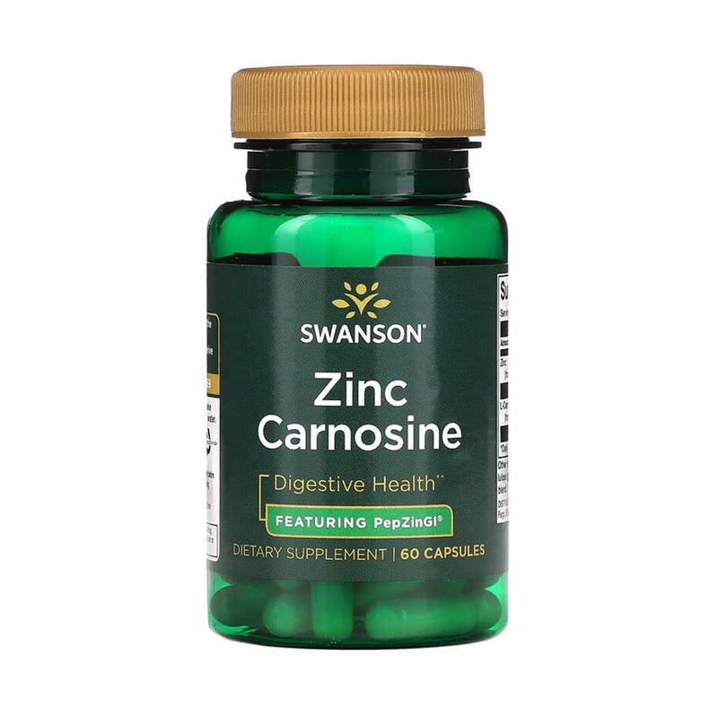 Încărcați imaginea în vizualizatorul Galerie, Zinc Carnosine (PepZin GI), Swanson, 60 capsule SWU281
