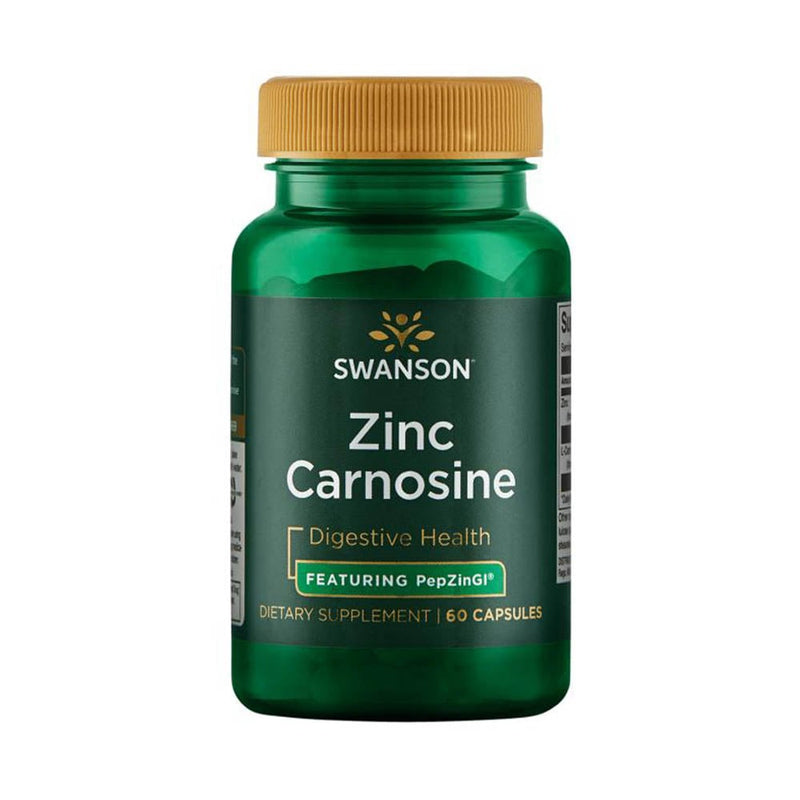 Încărcați imaginea în vizualizatorul Galerie, Zinc Carnosine (PepZin GI), Swanson, 60 capsule SWU281
