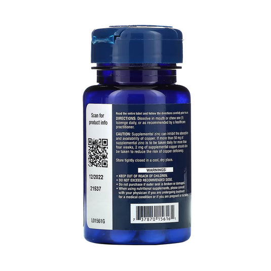Zinc Dizolvabil, Citrus-Orange, Life Extension, 60 drajeuri