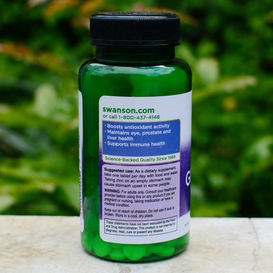Zinc Gluconate, 30mg, Swanson, 250 tablete SW203