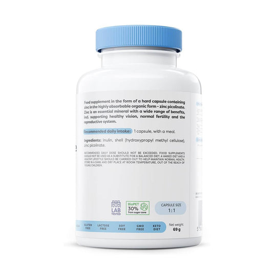 Zinc Picolinate, 50 mg, Osavi, 180 capsule